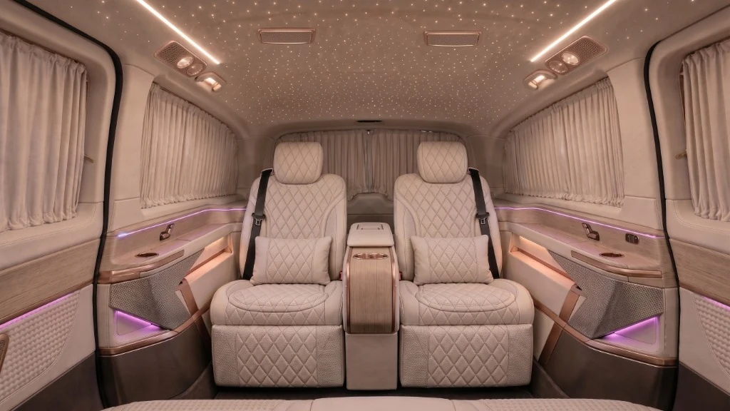 Mercedes V-Class ELIT VIP interior view 3