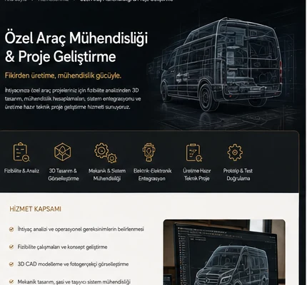 Individuelles Fahrzeug-Engineering & Projektentwicklung